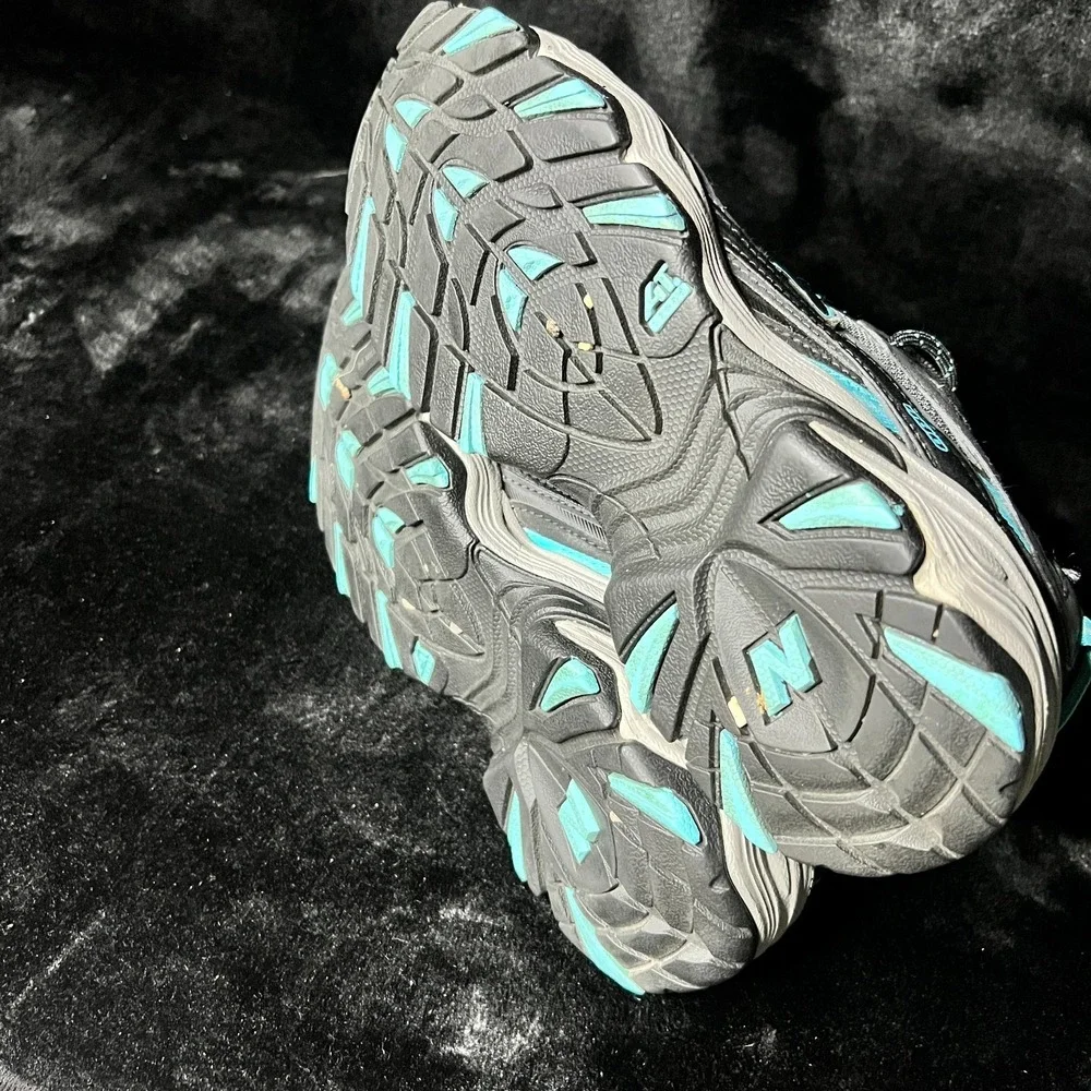 New Balance 480 Terrain WT480BB Womens 7‎ Trail Running Shoes Gray Teal Sneakers